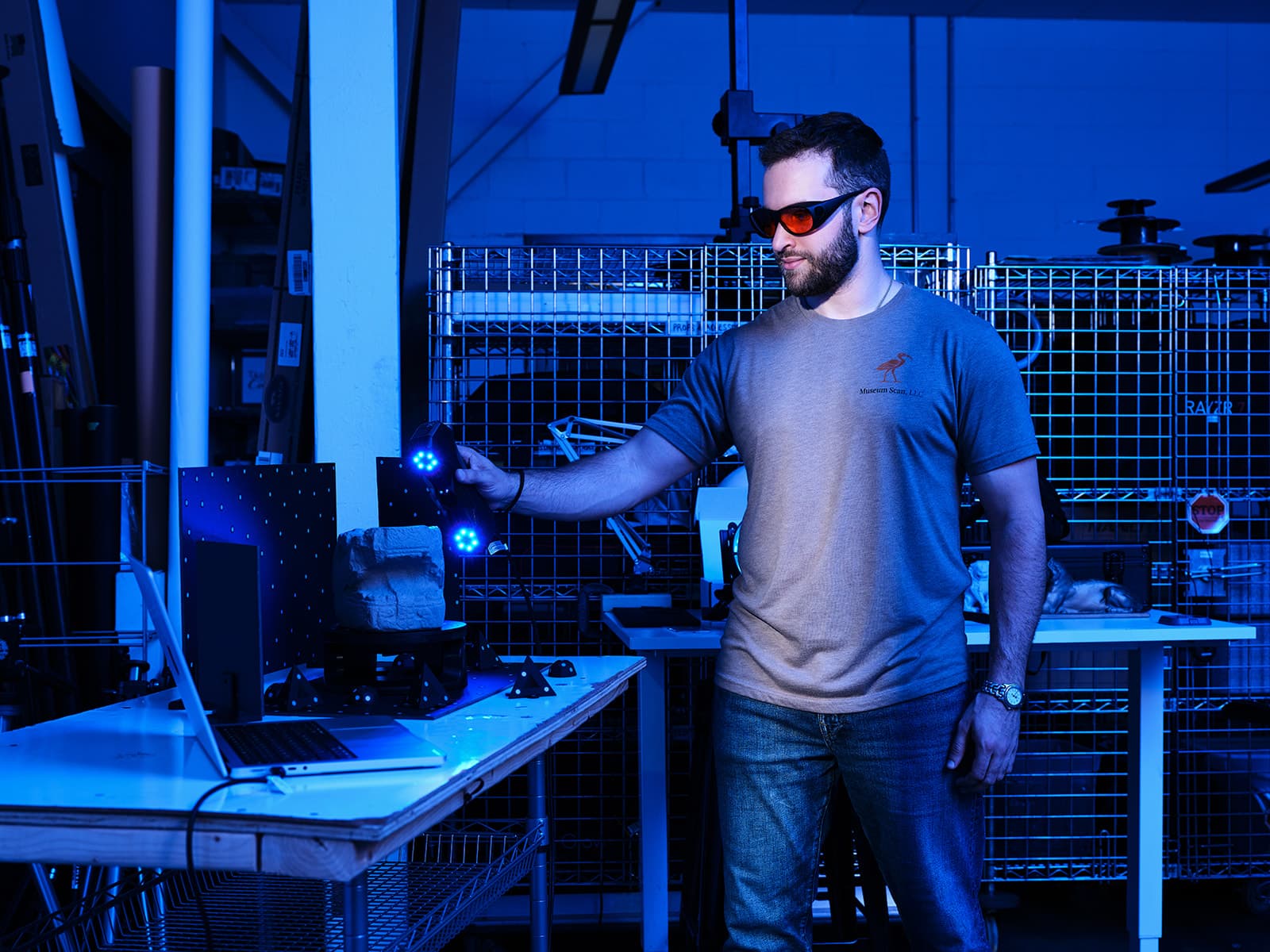 Jack Defay, founder of Museum Scan